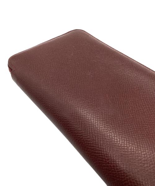 HERMES（エルメス）HERMES (エルメス) 長財布 ボルドーの古着・服飾アイテム