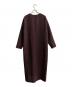 ADORE (アドーア) ドライミドルジョーゼットワンピース ボルドー サイズ:38：10000円