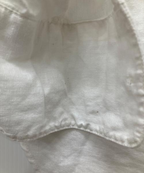 SLOBE IENA（スローブ イエナ）SLOBE IENA (スローブ イエナ) 綿麻レギュラーシャツ ホワイト サイズ:Freeの古着・服飾アイテム
