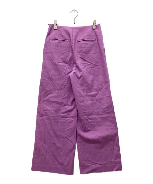 Plage（プラージュ）Plage (プラージュ) Co/Liベルトレスパンツ ラベンダー サイズ:36の古着・服飾アイテム