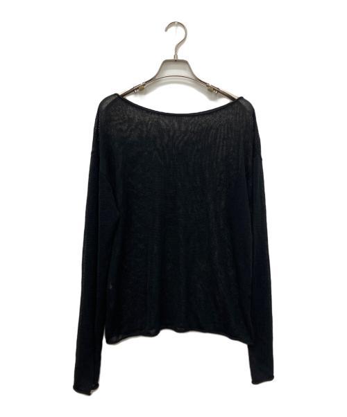 Plage（プラージュ）Plage (プラージュ) Li/Ny simple プルオーバー ブラック サイズ:Freeの古着・服飾アイテム