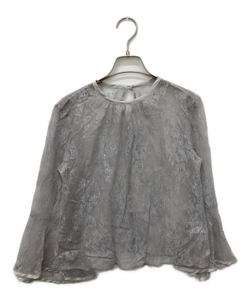 stola.（ストラ）stola. (ストラ) オケージョンワンピース＆レースブラウスセット ラベンダー サイズ:36の古着・服飾アイテム