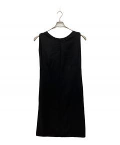 にゃんじゃEMILIO PUCCI ノースリーブワンピース 黒 中古・古着通販】Emilio Pucci (エミリオ プッチ) ノースリーブ
