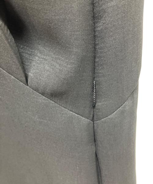 stola.（ストラ）stola. (ストラ) 吸水速乾リボン付きIラインワンピース ブラック サイズ:36 未使用品の古着・服飾アイテム