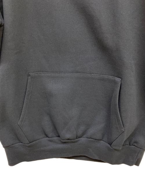 FRAGMENT DESIGN（フラグメントデザイン）FRAGMENT DESIGN (フラグメントデザイン) ALL GONE AU DEPART プルオーバーパーカー ブラック サイズ:Lの古着・服飾アイテム