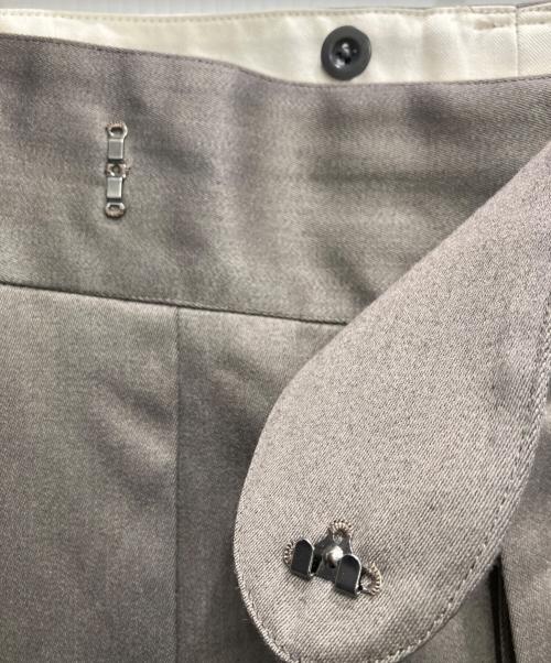 NEAT（ニート）NEAT (ニート) コットンウールベルトレスパンツ グレー サイズ:Lの古着・服飾アイテム