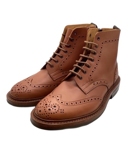 Tricker's（トリッカーズ）Tricker's (トリッカーズ) SOPHNET. (ソフネット) カントリーブーツ ブラウン サイズ:9.5の古着・服飾アイテム