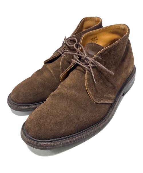 Tricker's（トリッカーズ）Tricker's (トリッカーズ) SOPHNET. (ソフネット) スウェードブーツ ブラウン サイズ:7.5の古着・服飾アイテム