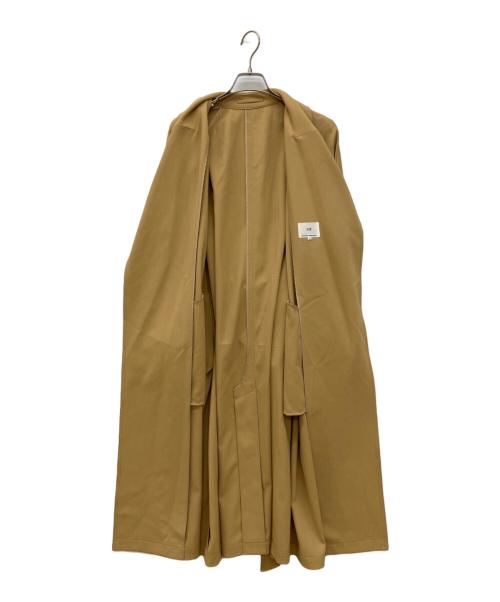 23区（ニジュウサンク）23区 (ニジュウサンク) ポリエステルツイルストレッチ トレンチコート ベージュ サイズ:38の古着・服飾アイテム
