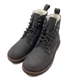 BIRKENSTOCK（ビルケンシュトック）の古着「ブライソンシアリンググラファイトヌバックレザーブーツ」｜グレー