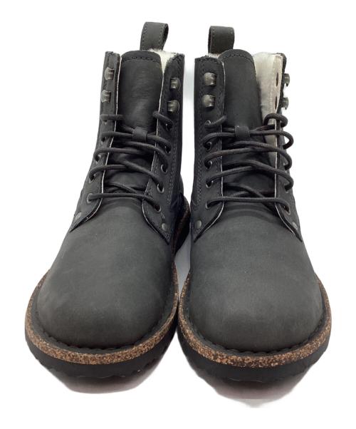 BIRKENSTOCK（ビルケンシュトック）BIRKENSTOCK (ビルケンシュトック) ブライソンシアリンググラファイトヌバックレザーブーツ グレー サイズ:24の古着・服飾アイテム