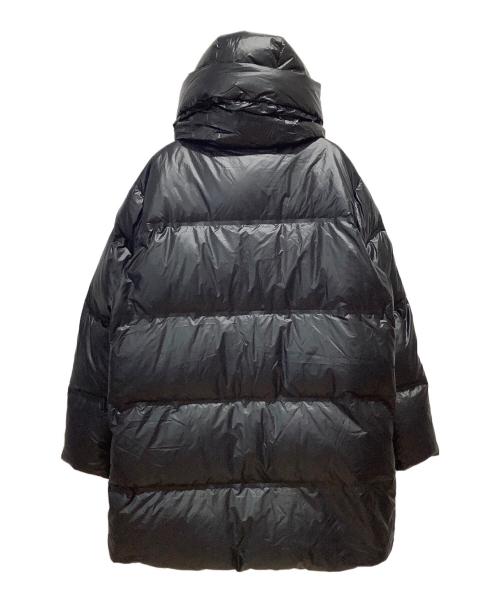 EKAL（エカル）EKAL (エカル) ハイバルキーダウンコート ブラック サイズ:Lの古着・服飾アイテム
