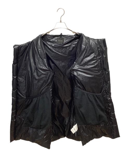 EKAL（エカル）EKAL (エカル) ハイバルキーダウンコート ブラック サイズ:Lの古着・服飾アイテム