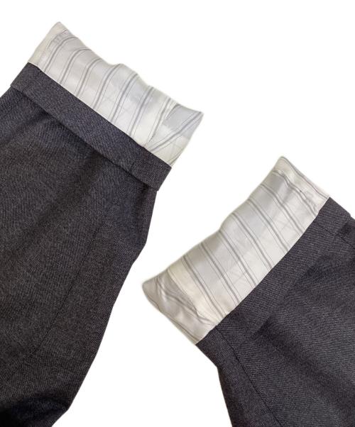 Montebianco 五大陸（モンテビアンコ ゴタイリク）Montebianco 五大陸 (モンテビアンコ ゴタイリク) グレームリネステンカラーコート グレー サイズ:BLLの古着・服飾アイテム