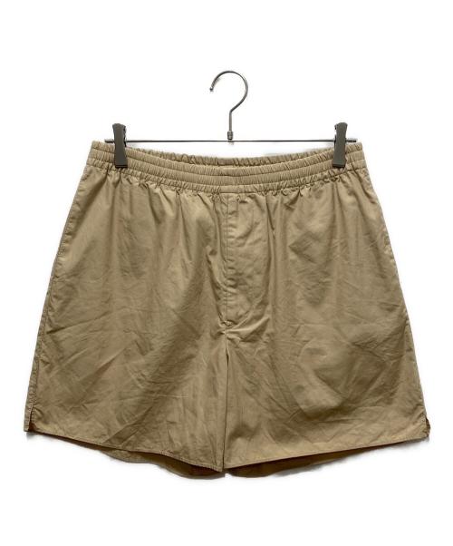 AURALEE（オーラリー）AURALEE (オーラリー) HIGH COUNT FINX OX SHORTS ブラウン サイズ:3の古着・服飾アイテム