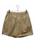 AURALEE（オーラリー）の古着「HIGH COUNT FINX OX SHORTS」｜ブラウン