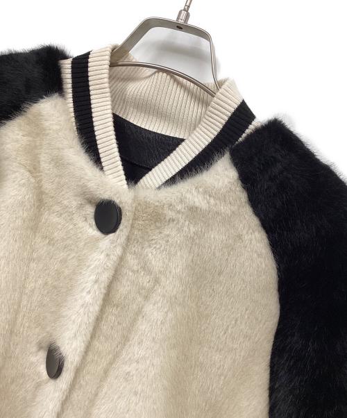 DONEY casa（ドネイカーサ）DONEY casa (ドネイカーサ) フェイクファーブルゾン ブラック サイズ:FREEの古着・服飾アイテム