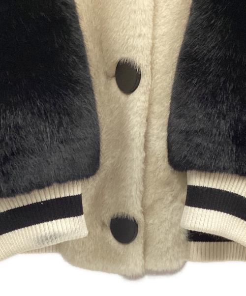 DONEY casa（ドネイカーサ）DONEY casa (ドネイカーサ) フェイクファーブルゾン ブラック サイズ:FREEの古着・服飾アイテム