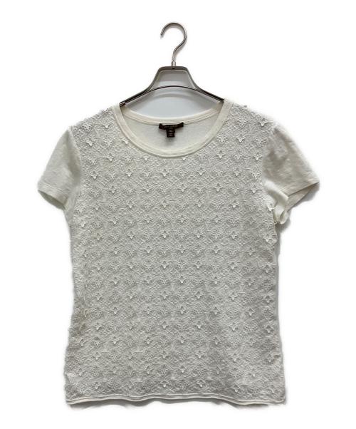 LOUIS VUITTON（ルイ ヴィトン）LOUIS VUITTON (ルイ ヴィトン) モノグラムレースTシャツ ホワイト サイズ:XLの古着・服飾アイテム