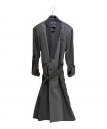 LOUIS VUITTON（ルイ ヴィトン）の古着「ベルテッドコート」｜グレー