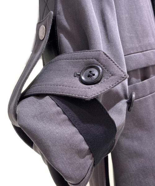 LOUIS VUITTON（ルイ ヴィトン）LOUIS VUITTON (ルイ ヴィトン) ベルテッドコート グレー サイズ:34の古着・服飾アイテム