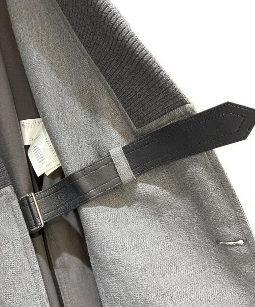 LOUIS VUITTON（ルイ ヴィトン）LOUIS VUITTON (ルイ ヴィトン) ベルテッドコート グレー サイズ:34の古着・服飾アイテム