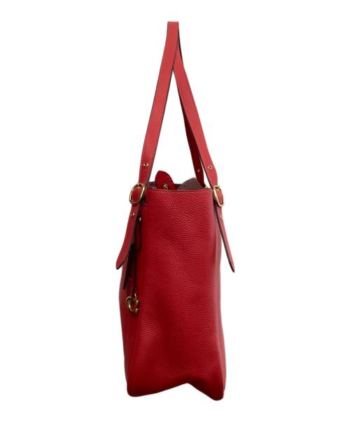COACH（コーチ）COACH (コーチ) COACH アラナ トートバッグ レッドの古着・服飾アイテム