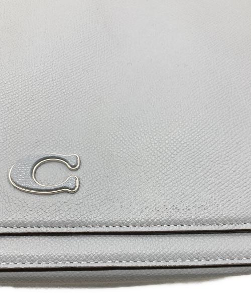 COACH（コーチ）COACH (コーチ) メッセンジャーバッグ ブルーの古着・服飾アイテム