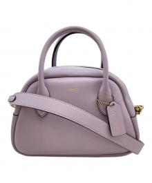 COACH（コーチ）の古着「バーロウ ボウリング バッグ」｜パープル