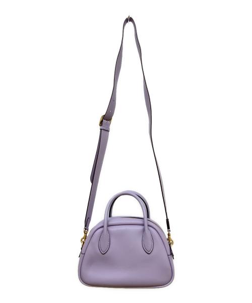 COACH（コーチ）COACH (コーチ) バーロウ ボウリング バッグ パープルの古着・服飾アイテム