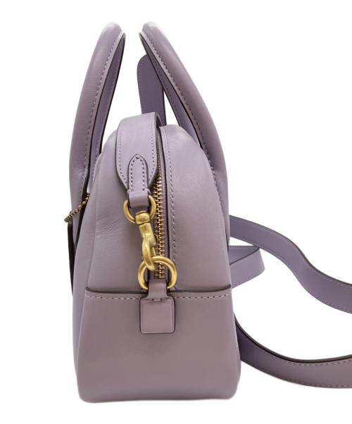 COACH（コーチ）COACH (コーチ) バーロウ ボウリング バッグ パープルの古着・服飾アイテム