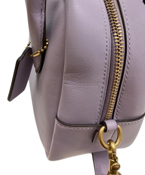 COACH（コーチ）COACH (コーチ) バーロウ ボウリング バッグ パープルの古着・服飾アイテム