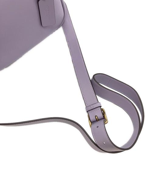 COACH（コーチ）COACH (コーチ) バーロウ ボウリング バッグ パープルの古着・服飾アイテム