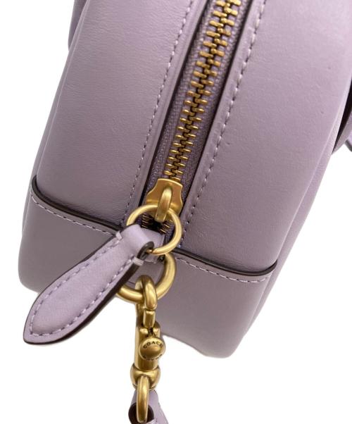 COACH（コーチ）COACH (コーチ) バーロウ ボウリング バッグ パープルの古着・服飾アイテム