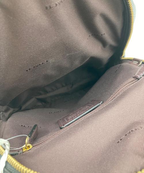COACH（コーチ）COACH (コーチ) レザーバックパック ブラックの古着・服飾アイテム