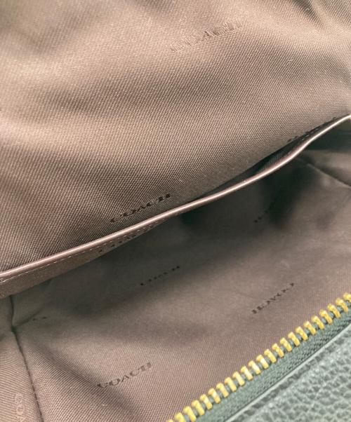 COACH（コーチ）COACH (コーチ) レザーバックパック ブラックの古着・服飾アイテム