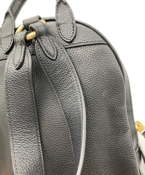 COACH（コーチ）COACH (コーチ) レザーバックパック ブラックの古着・服飾アイテム