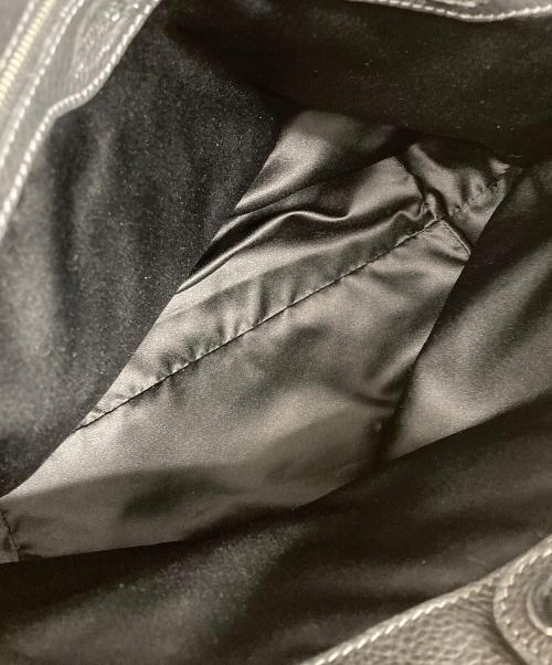 TOD'S（トッズ）TOD'S (トッズ) レザー2WAYバッグ ブラックの古着・服飾アイテム