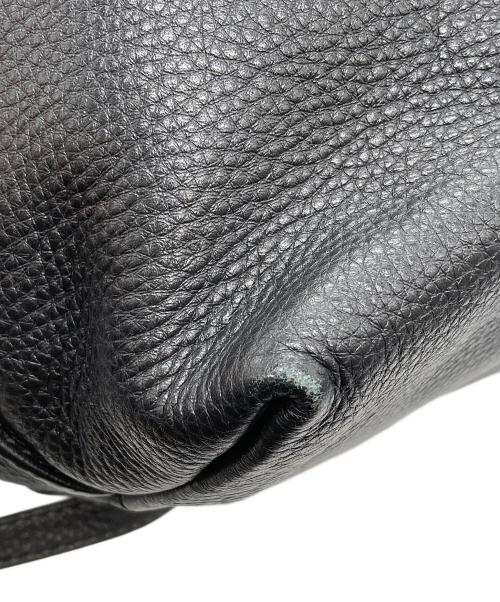 TOD'S（トッズ）TOD'S (トッズ) レザー2WAYバッグ ブラックの古着・服飾アイテム