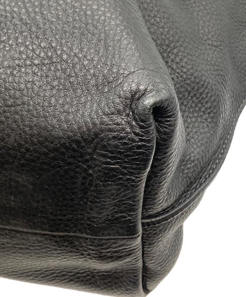 TOD'S（トッズ）TOD'S (トッズ) レザー2WAYバッグ ブラックの古着・服飾アイテム