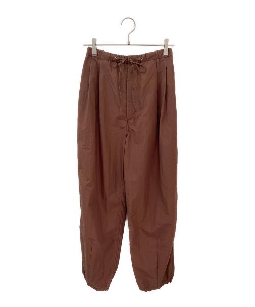 CLANE（クラネ）CLANE (クラネ) COTTON PARACHUTE PANTS ブラウン サイズ:2の古着・服飾アイテム