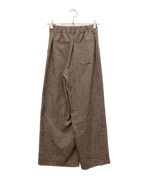 stola.（ストラ）stola. (ストラ) ポケット付きパンツ ブラウン サイズ:34の古着・服飾アイテム