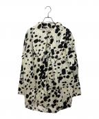 MARNIマルニ）の古着「POP DOTS POPLIN シャツ」｜ベージュ
