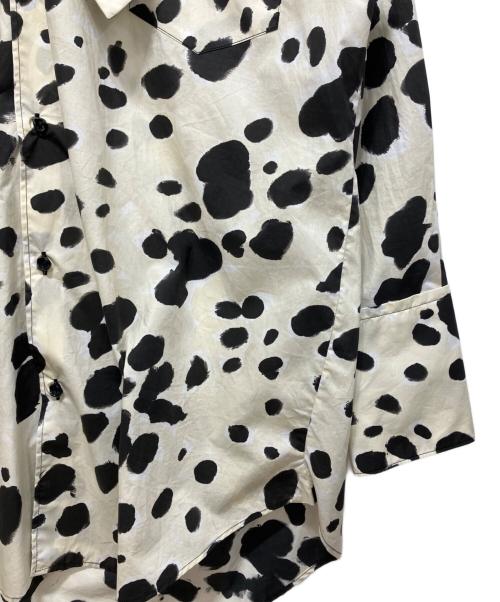 MARNI（マルニ）MARNI (マルニ) POP DOTS POPLIN シャツ ベージュ サイズ:38 未使用品の古着・服飾アイテム
