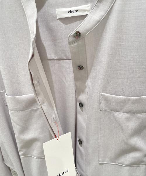 ebure（エブール）ebure (エブール) ライトウールビス ドルマンスリーブワンピース グレー サイズ:38の古着・服飾アイテム