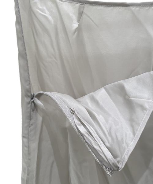 ebure（エブール）ebure (エブール) ライトウールビス ドルマンスリーブワンピース グレー サイズ:38の古着・服飾アイテム