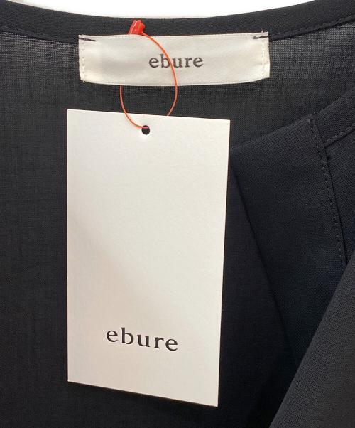 ebure（エブール）ebure (エブール) クリスプドライ ボレロブラウス ブラック サイズ:38の古着・服飾アイテム