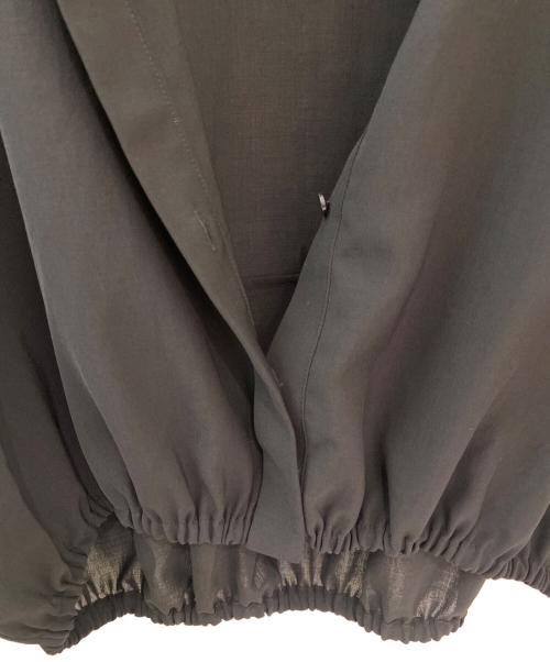 ebure（エブール）ebure (エブール) クリスプドライ ボレロブラウス ブラック サイズ:38の古着・服飾アイテム