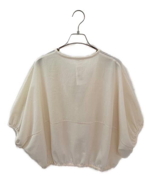 ebure（エブール）ebure (エブール) クリスプドライ ボレロブラウス アイボリー サイズ:38の古着・服飾アイテム