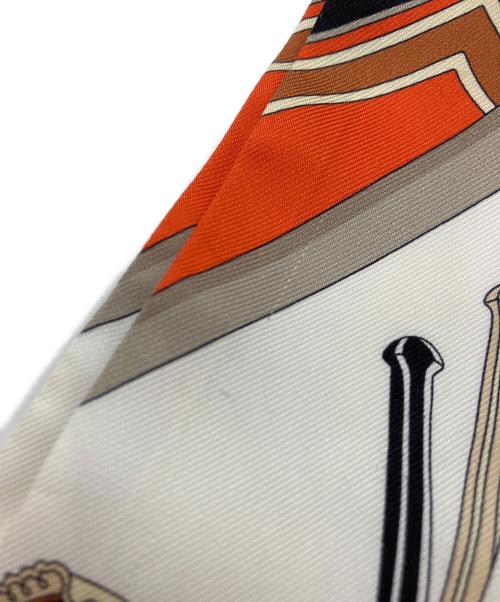 HERMES（エルメス）HERMES (エルメス) ツィリー ブラック×オレンジの古着・服飾アイテム